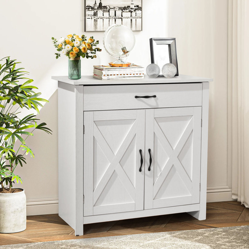 White accent console sales